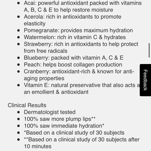 🌻 TARTE HONEYSUCKLE MARACUJA JUICY LIP PLUMP NEW FULLSZ - Picture 8 of 8